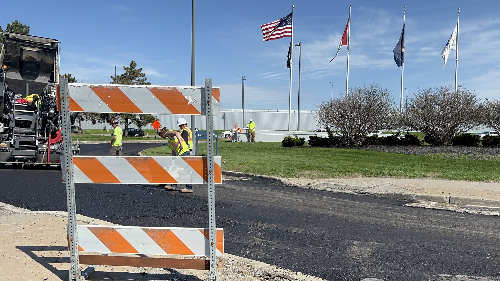Temporary Traffic Changes at Buffalo Niagara International Airport for Roadway Construction